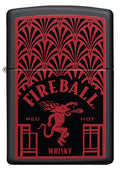 Zippo Lighter - Fireball Red Hot Whisky - Lighter USA