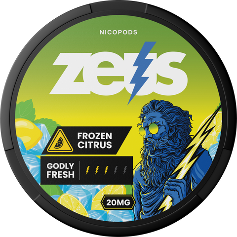 Zeus Frozen Citrus Nicotine Pouches (5 Pack) - 10mg