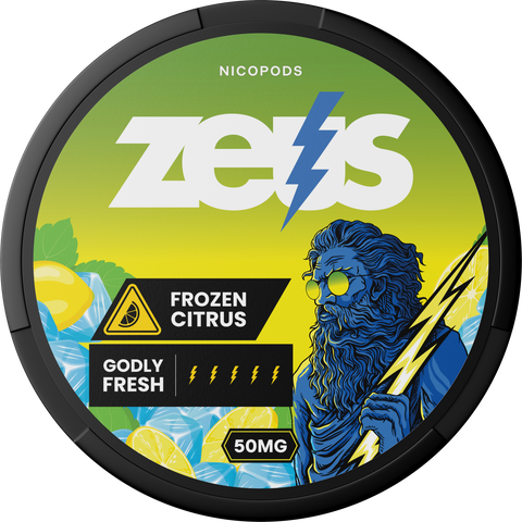 Zeus Frozen Citrus Nicotine Pouches (5 Pack) - 25mg