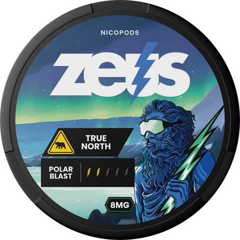 Zeus True North Nicotine Pouches (5 Pack) -