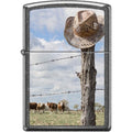 Zippo Lighter - Cattle Ranch Iron Stone - Lighter USA