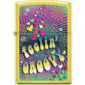 Zippo Lighter - Feelin' Groovy Lemon - Lighter USA