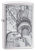 Zippo Lighter - Patriotic Proud Eagle - Lighter USA