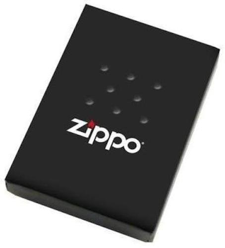Zippo Lighter - Harley Davidson Eagle & Leather Brushed Chrome - Lighter USA