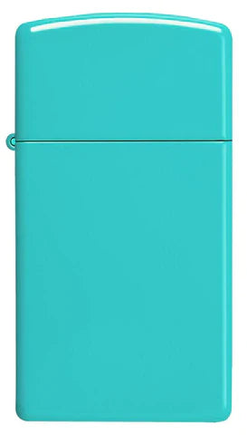 Zippo Lighter - Slim Flat Turquoise - Lighter USA